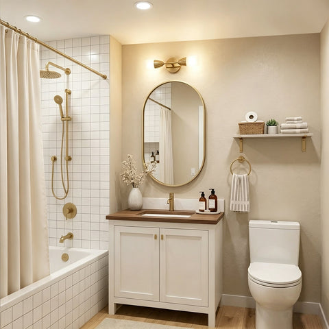 Small Bathroom Expansion Secrets: How Light & Mirrors Can Double Your Space