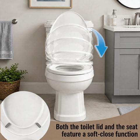 GDHeHKJi | Soft-Close, Quick-Release, Fits Most Round Bowls