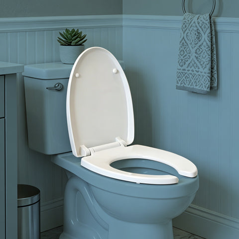 GDHeHKJi | Anti-Splash Open Front Toilet Seats