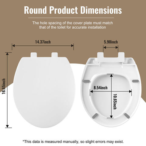GDHeHKJi | Soft-Close, Quick-Release, Fits Most Round Bowls