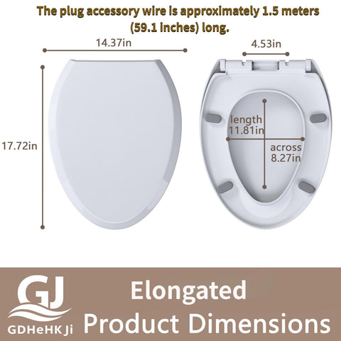 GDHeHKJi |  Smart Warm Toilet Seat – Easy to Instal